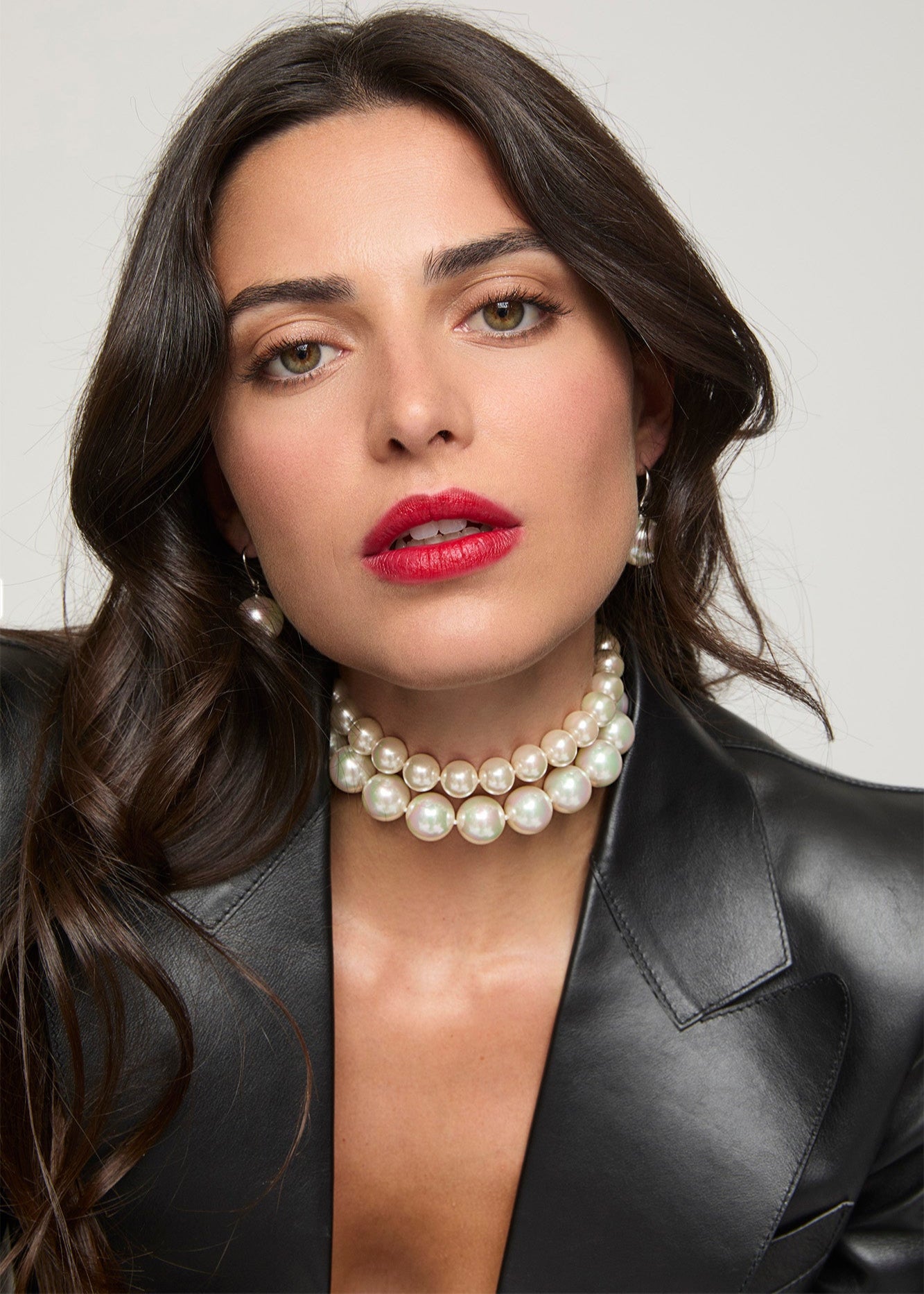 Double Pearl Necklace 12&16mm Majestic