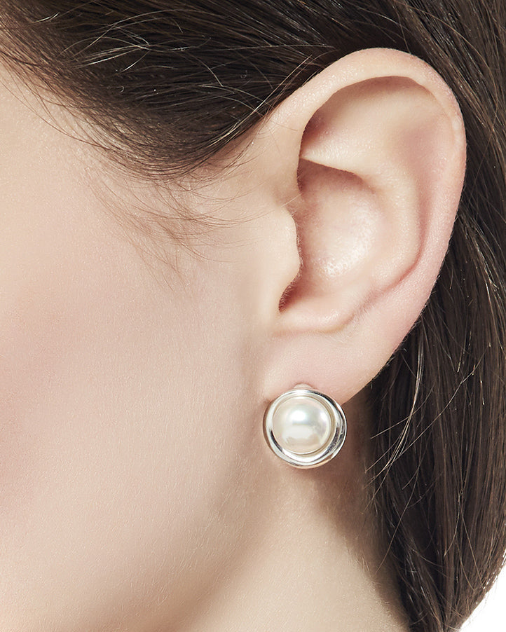 Pearl Earrings 10mm Margot