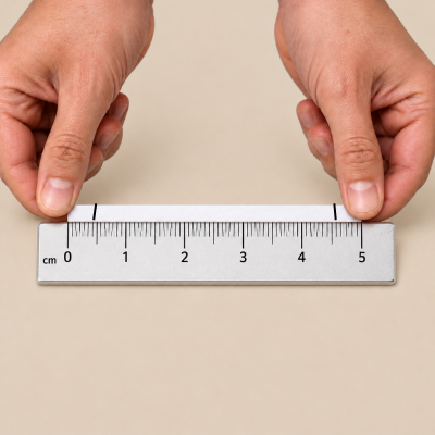 I want to measure my finger