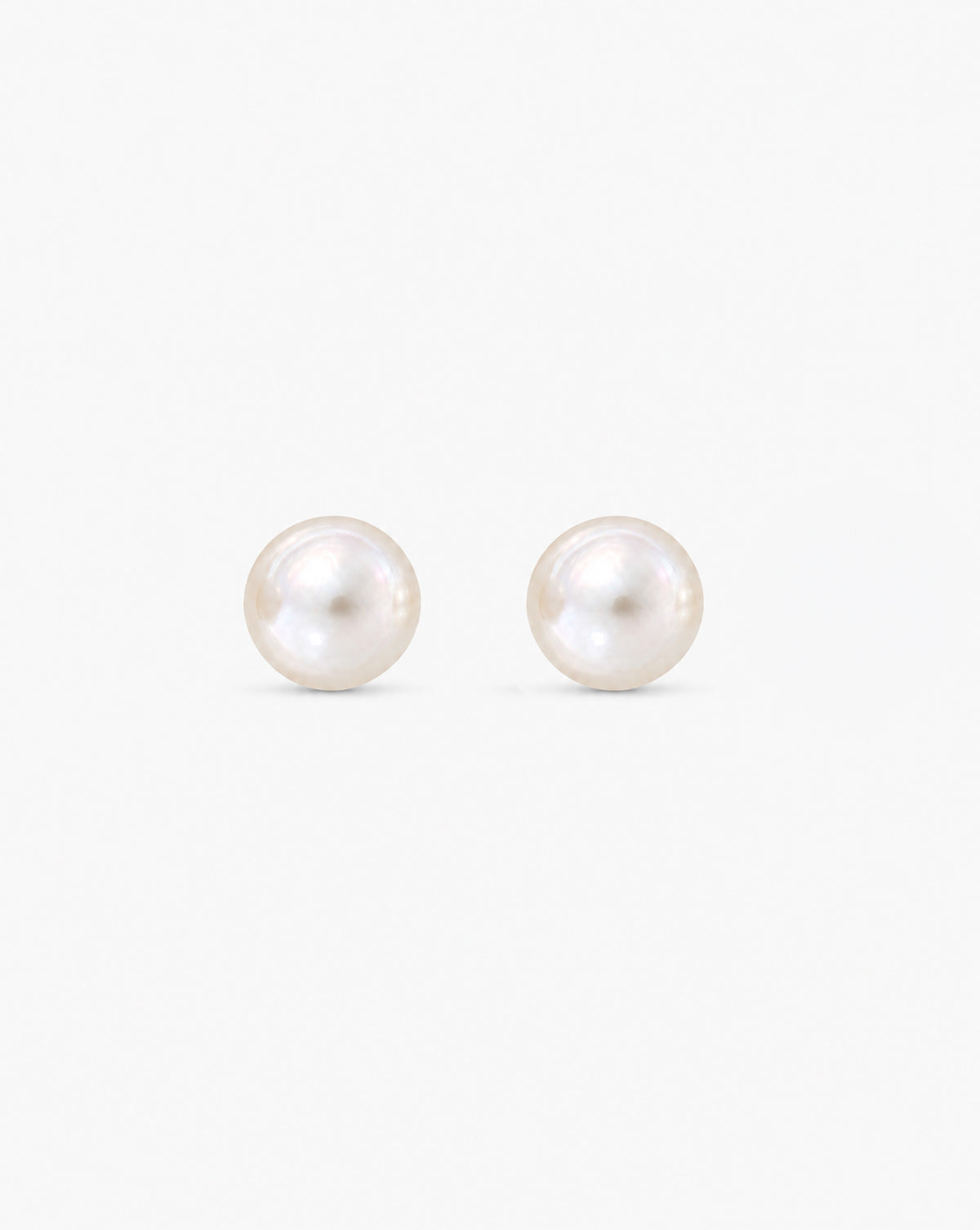 Pendientes Dorados Perla 8mm Lyra