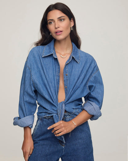 Silver Chain Bracelet with Pearls Petit 