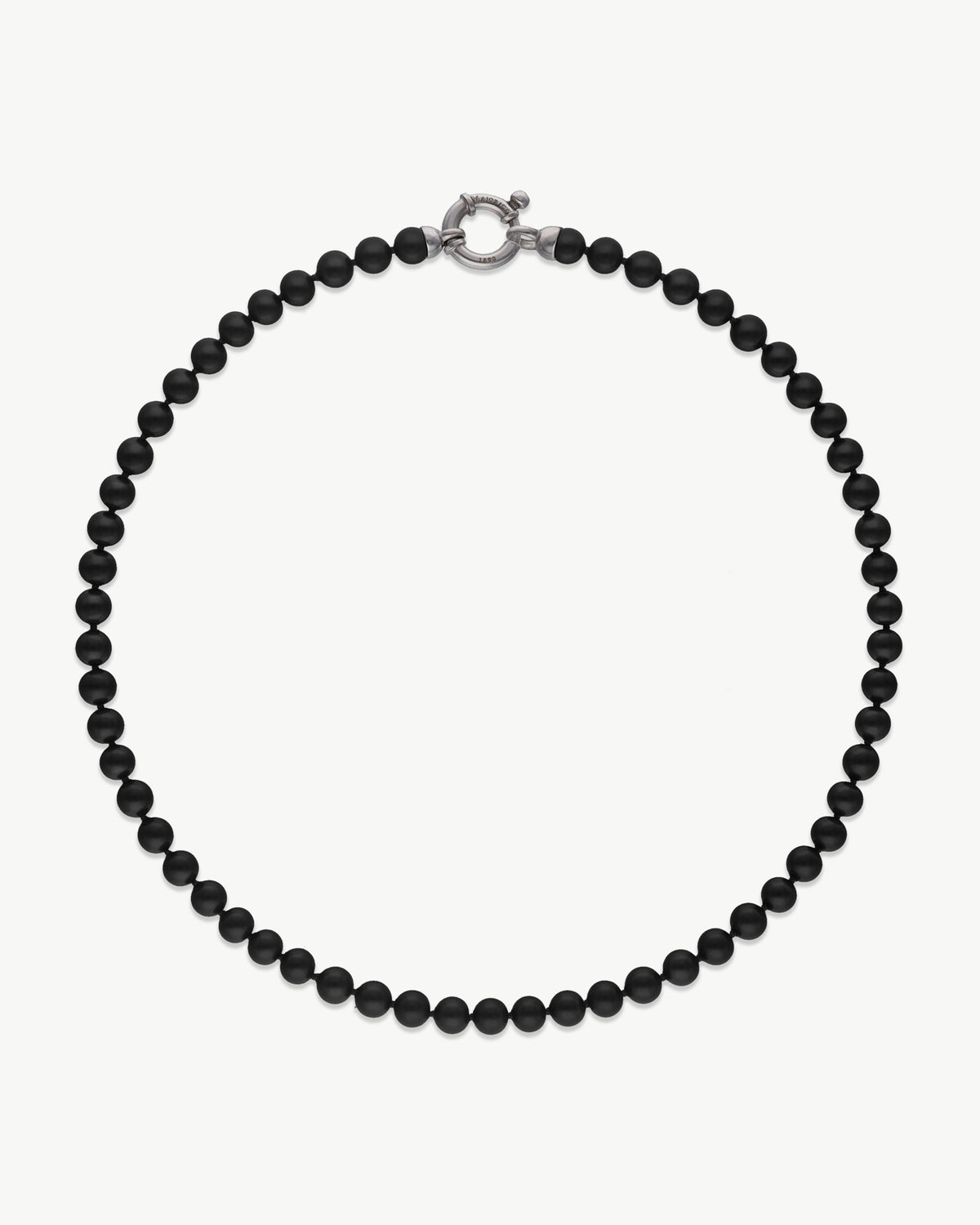 Pearls Necklace Black 6mm Grace