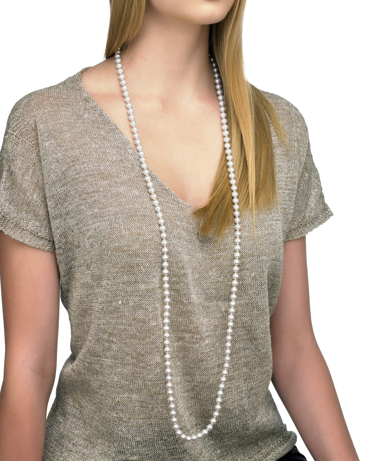 Collar Largo 120cm Perlas 8mm Jour