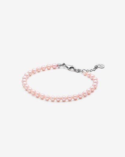 Bracelet, 4mm Pearl-Pink, Lyra