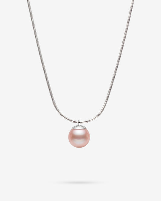 Collar Gargantilla Perla Rosa Nuada