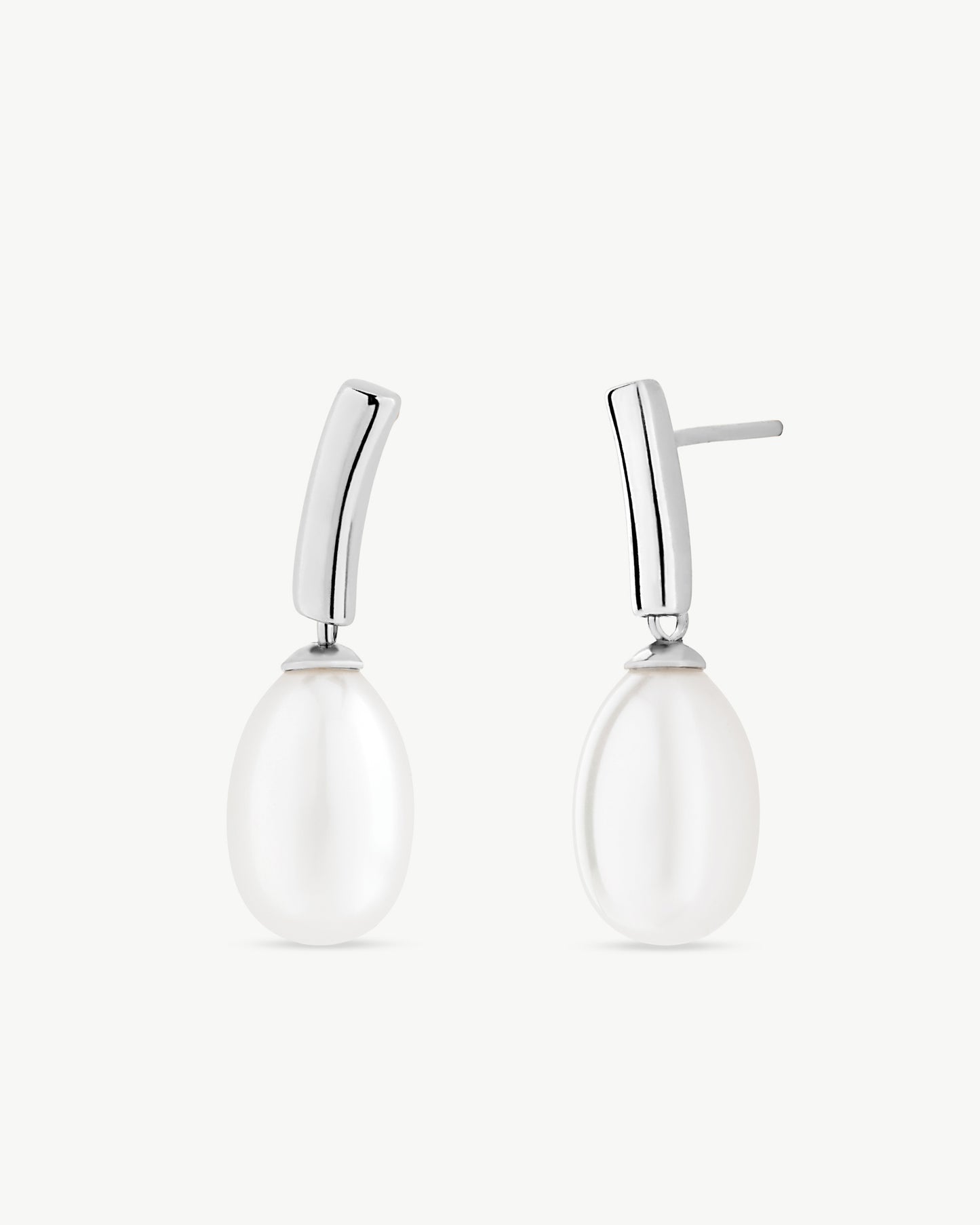 Pearl Earrings 9mm Espiga