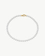 Collar Perlas 6mm de 40cm Dorado Lyra