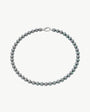 Pearl Necklace - 45cm 8mm Gray Lyra