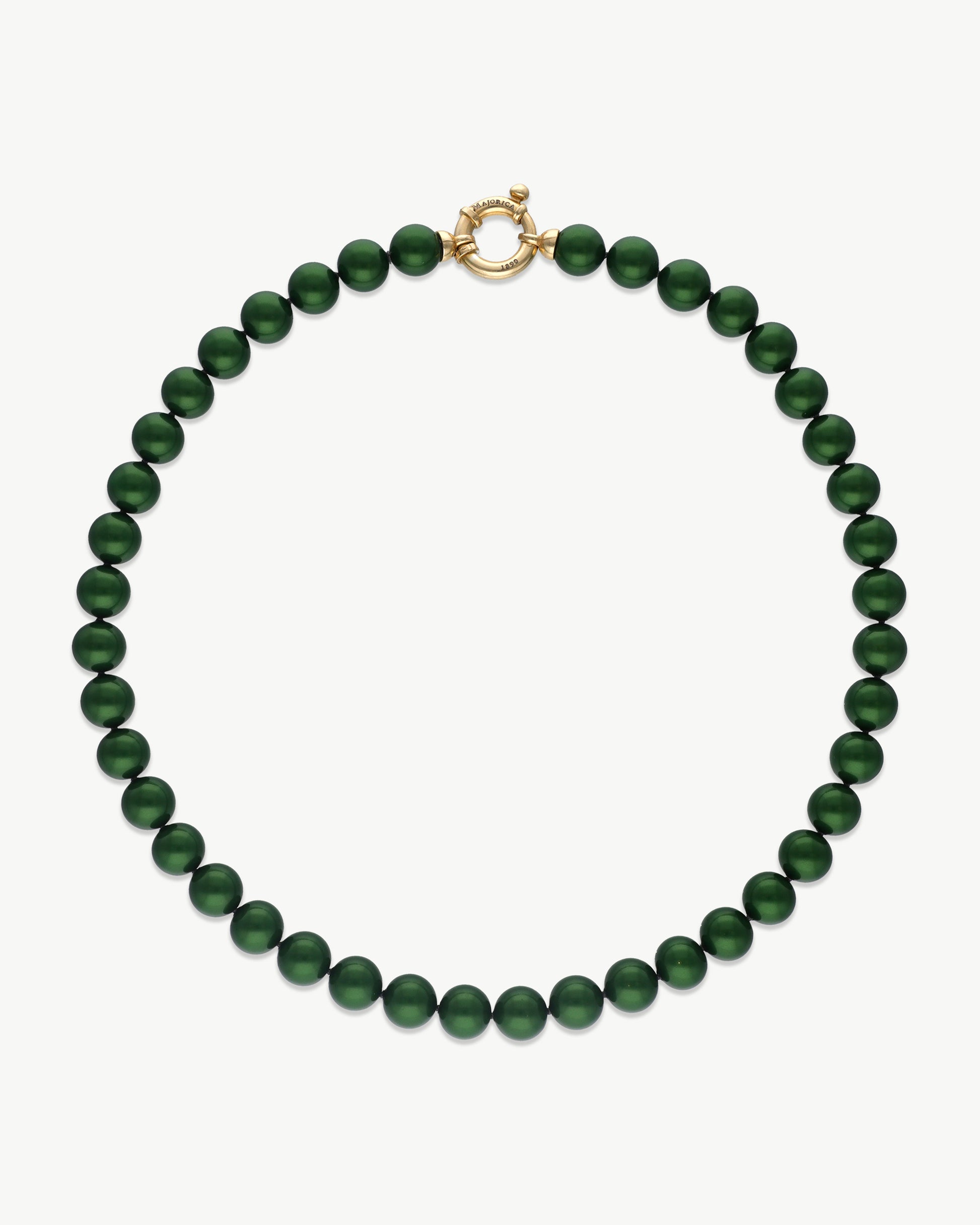 Precioso Collar De Perlas Barrocas De Tahitiano Natural, Color