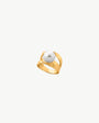 12mm Goldperlenring Planet