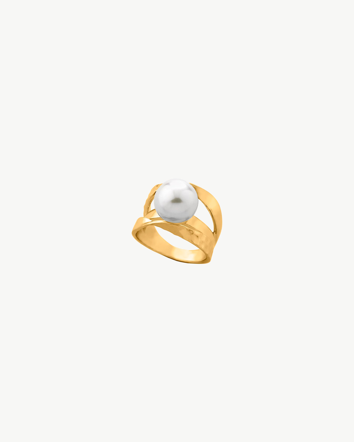 12mm Goldperlenring Planet