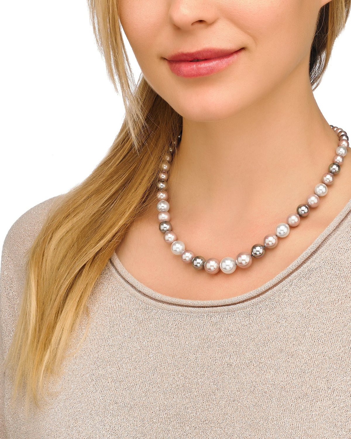 Collar Perlas 6-12mm Multicolor Lyra