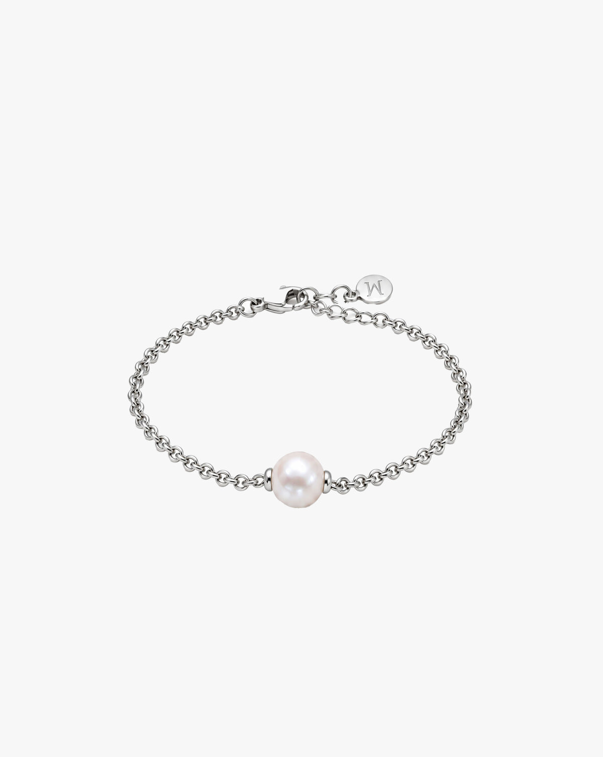 Pulsera Cadena y Perla Nuada