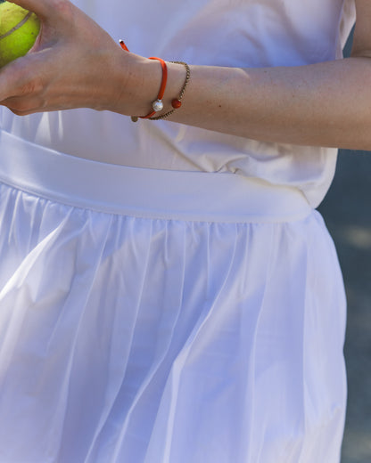 Pulsera y Perla Roja Nuada