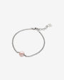 Armband Perle 8mm. Rosa Nuada