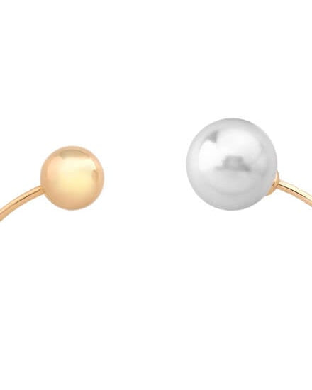 Pearl Bracelet 58mm 14mm Gold Aura