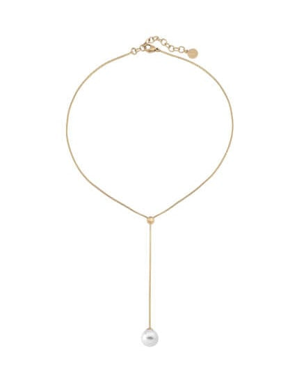 10mm Goldperlenkette Aura