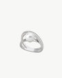 8 mm Perlen- und Zirkoniaring Exquisite
