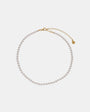 4 mm goldene Perlenkette Ballet