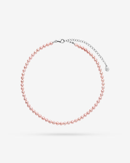 Lyra Mini Pink Pearl Necklace