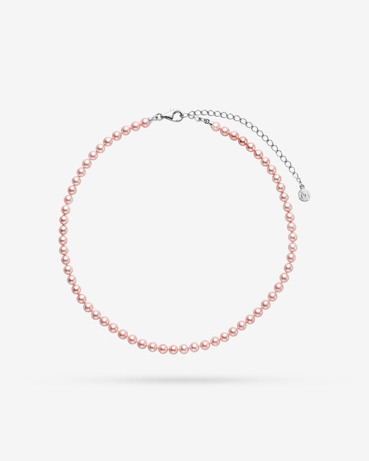 Lyra Mini Pink Pearl Necklace