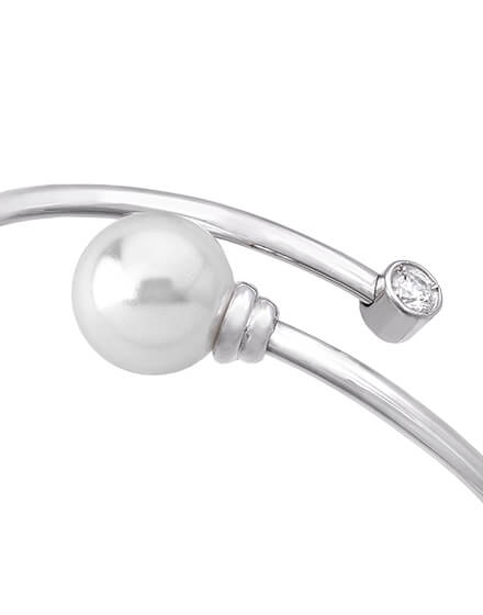 Brazalete Perla y Circonita Alina