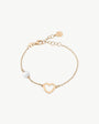 Goldenes Armband Pure Love