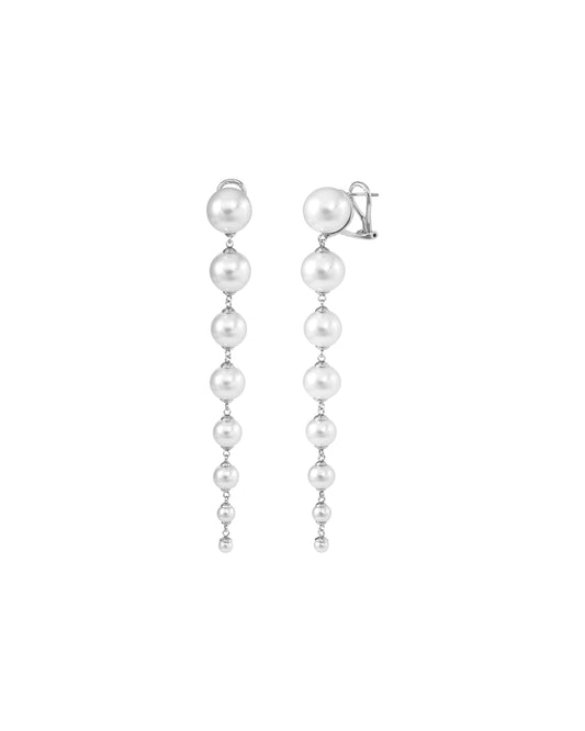  White Pearl Earrings Rosa Clara