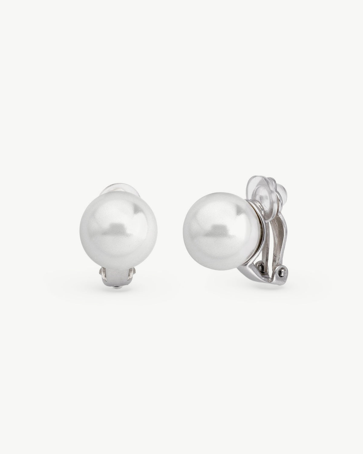 12mm Omega Verschluss Ohrringe Perle Lyra