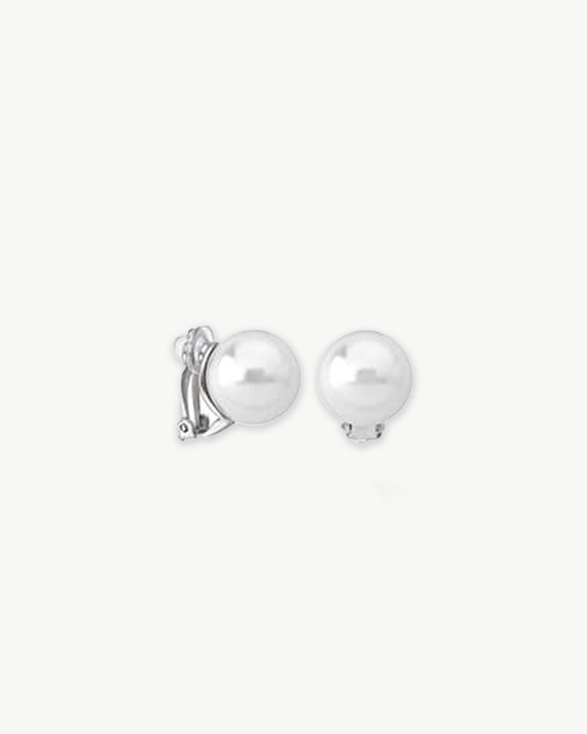 Pearl Earrings 14mm Omega Clasp Lyra
