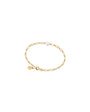 Pulsera Perla 6mm Dorada Cies