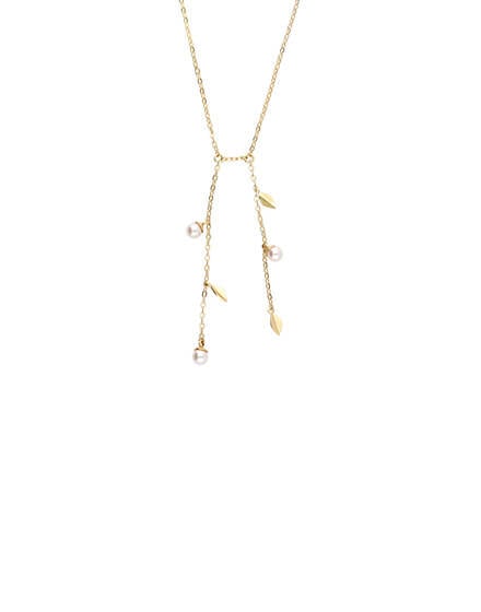 Goldene Halskette Romea