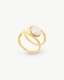 8mm Goldperlenring Atenea