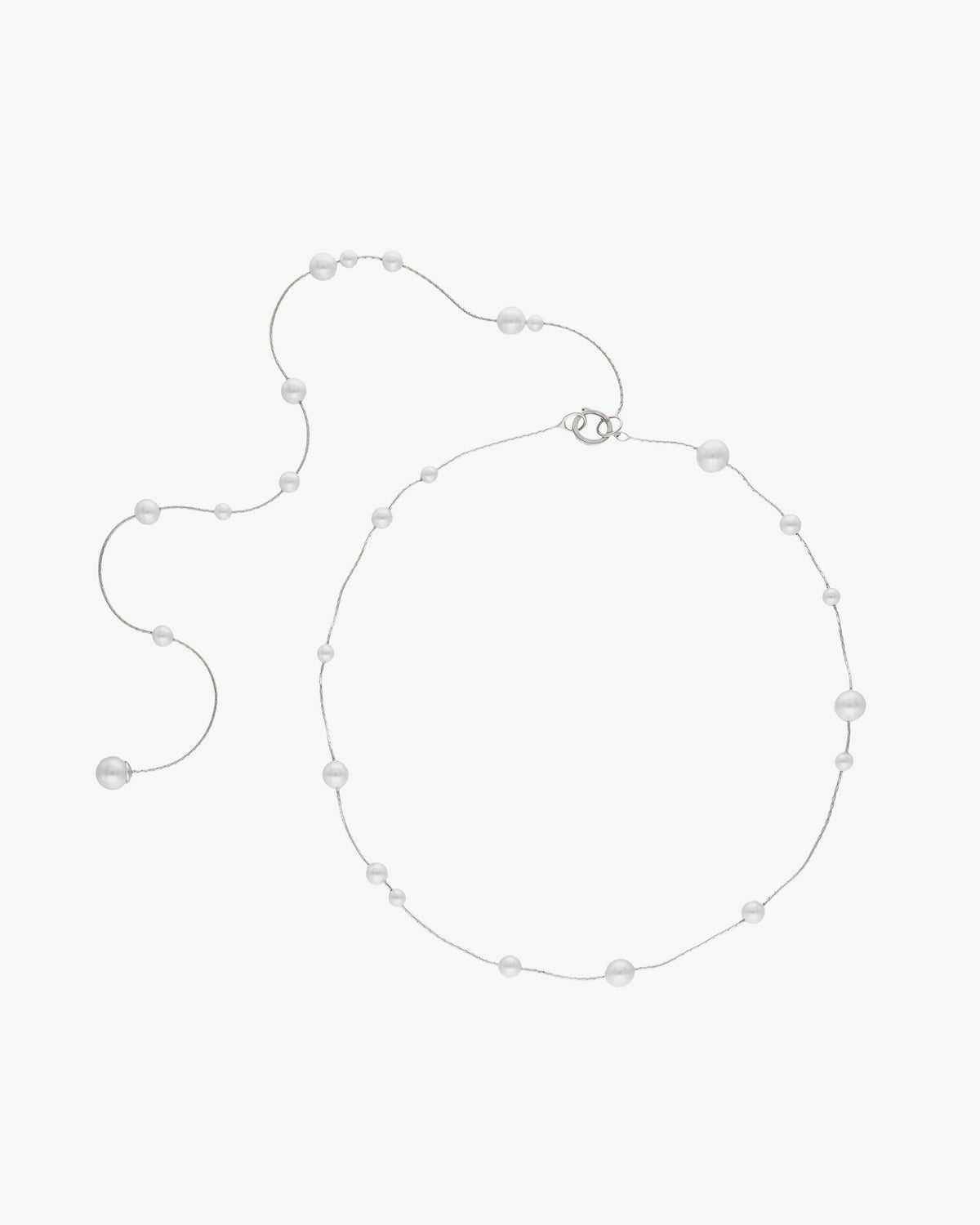 Collar 40cm con Perlas Dangle