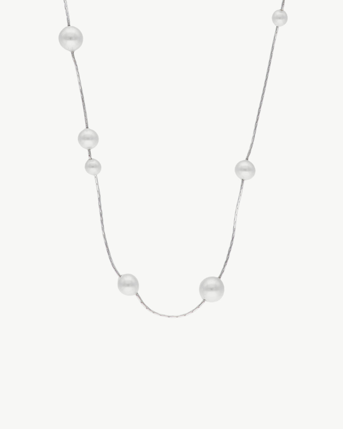 Collar 40cm con Perlas Dangle