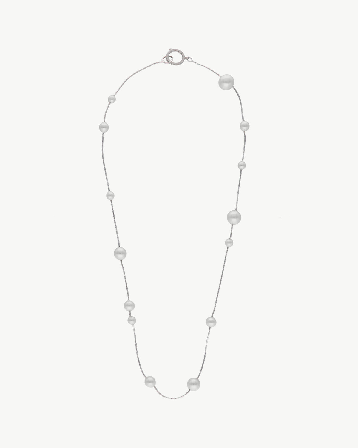 Collar 40cm con Perlas Dangle