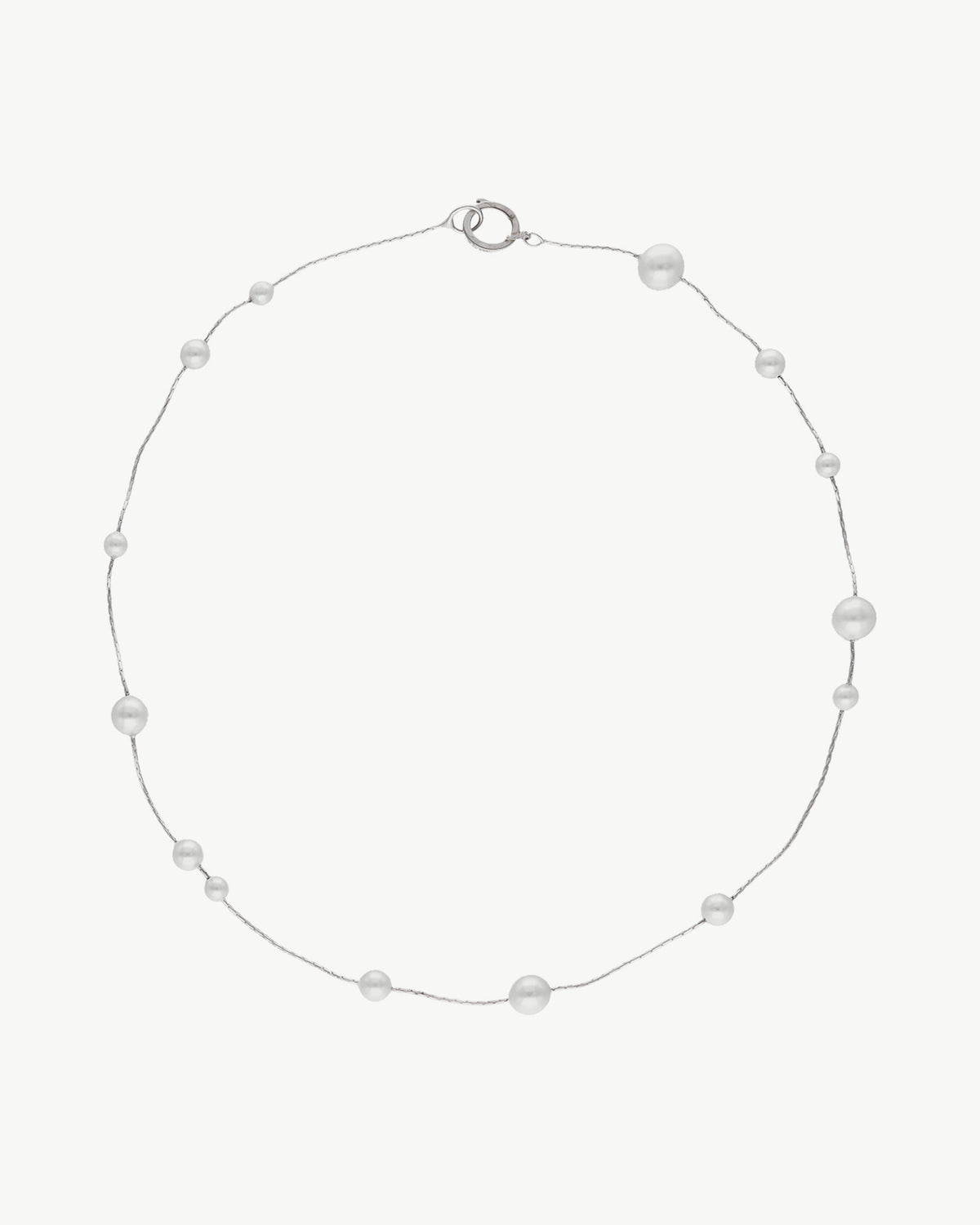 Collar 40cm con Perlas Dangle