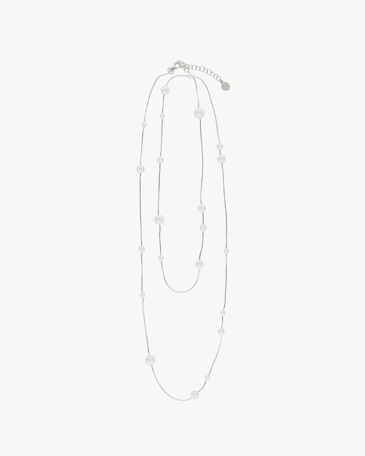 Collar Largo 90cm con Perlas Dangle