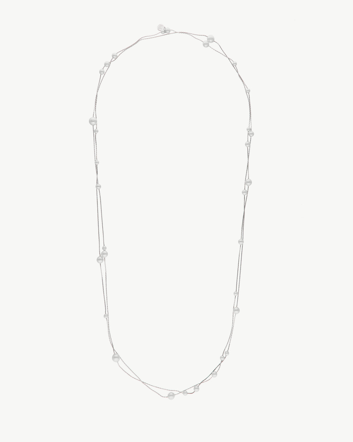 160 cm lange Halskette mit Perlen Dangle