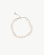 Verstellbares Perlenarmband 4-8mm Degrade