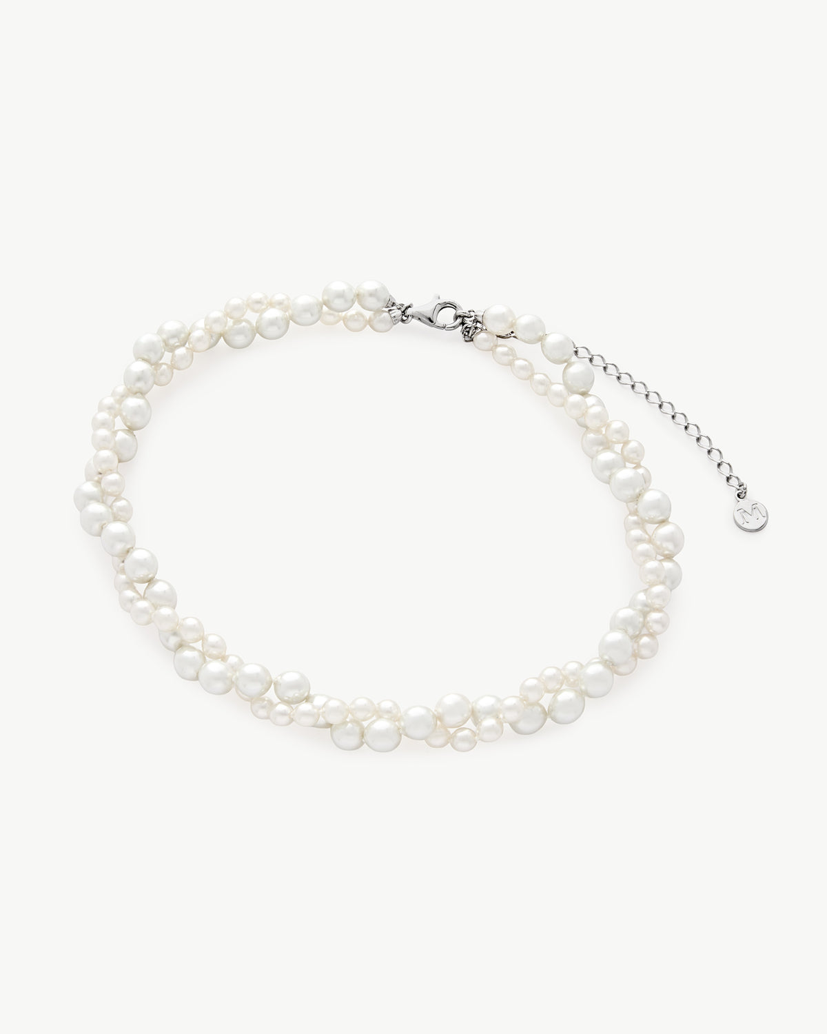 Doppelperlenkette 4 und 6 mm Essence