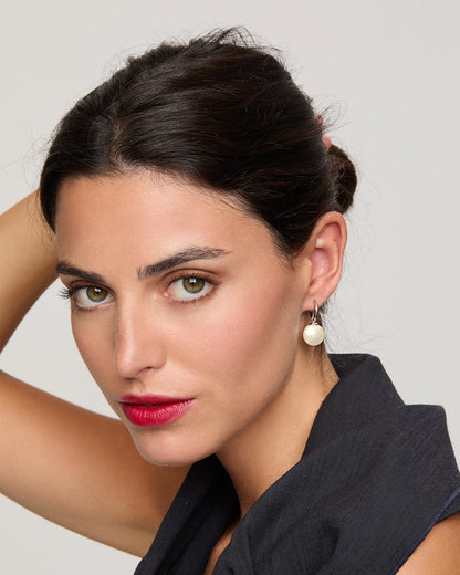 Creolen und Perlenohrringe 12mm Wild Pearls