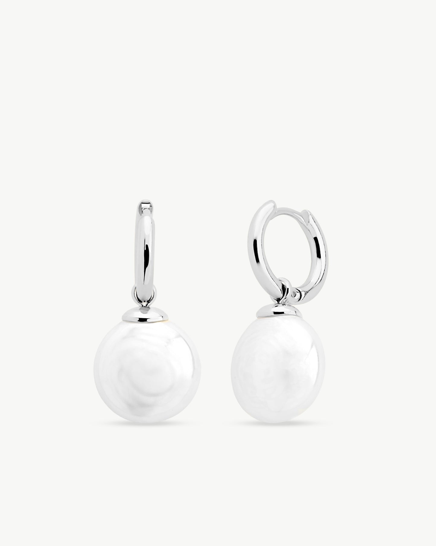 Creolen und Perlenohrringe 12mm Wild Pearls