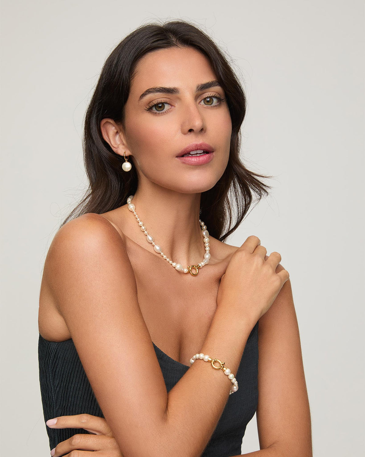 Perlenarmband 4-12mm Wild Pearls