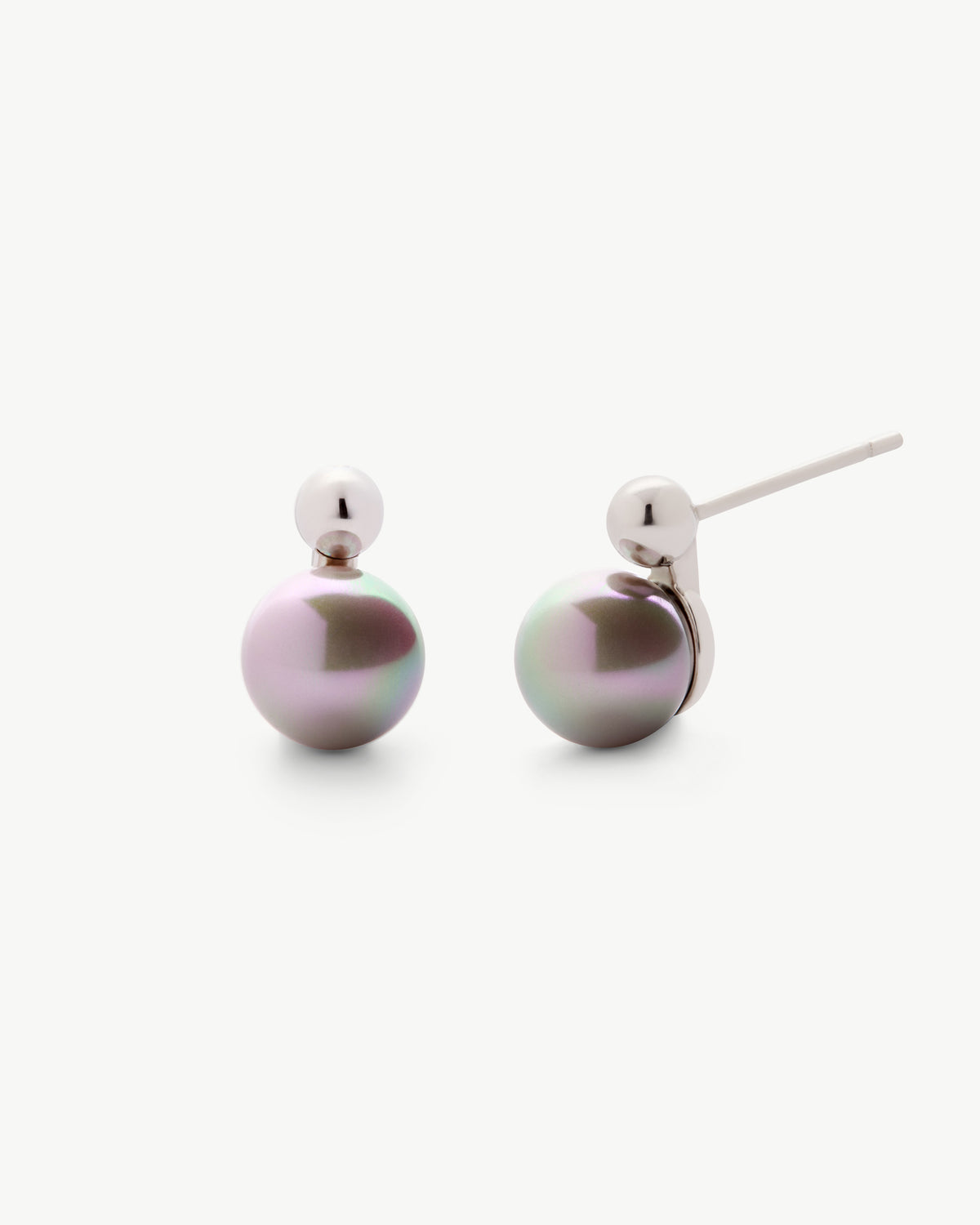 Perlenohrringe 8mm Nuage Aura