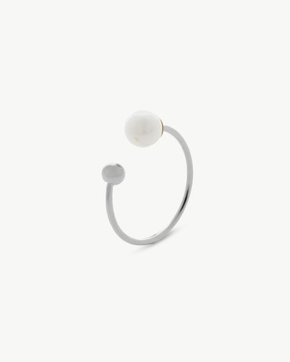 Pearl Ring 6mm Aura