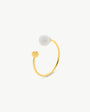 Pearl Ring 6mm Gold Aura