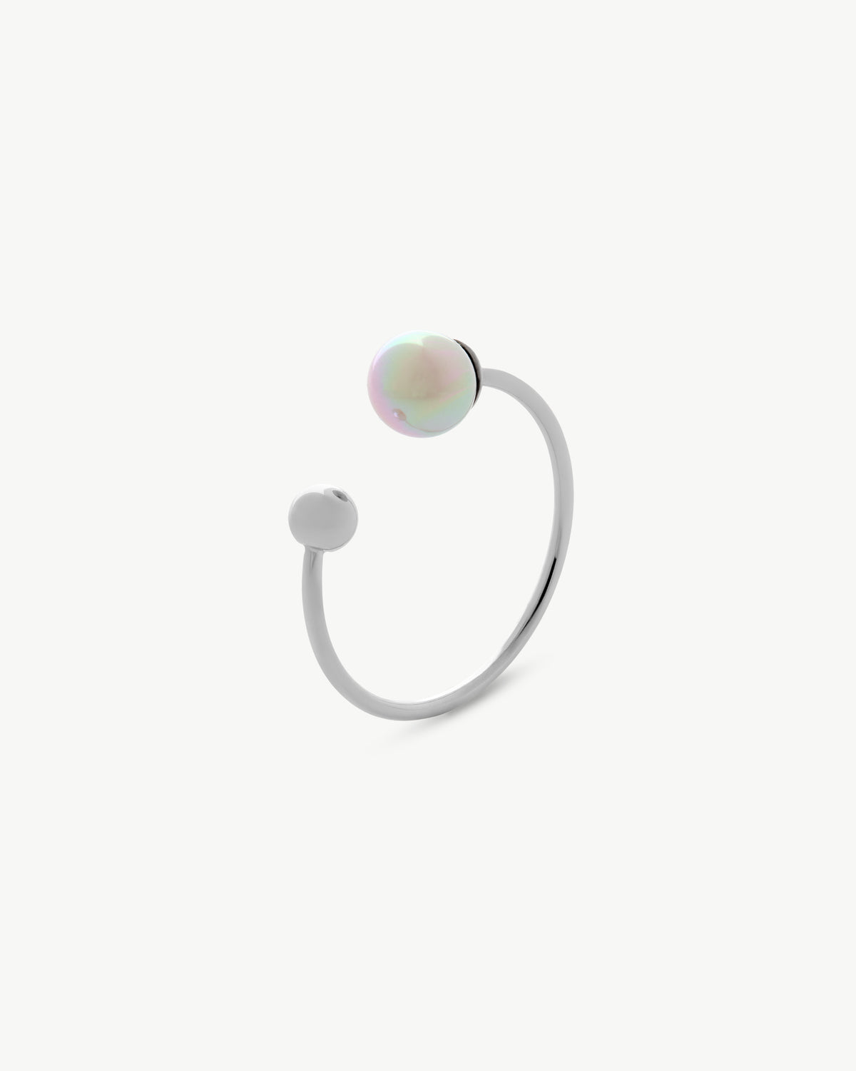 Perlenring 6mm Nuage Aura