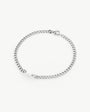 Halskette mit ovaler Perlenkette Puffy Pearls 