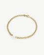 Goldene ovale Perlenkette mit Puffy Pearls